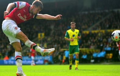 Arsenal gieo thêm sầu cho Norwich ngày xuống hạng