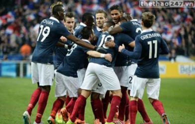 18 cầu thủ của Pháp chắc suất dự World Cup 2014