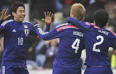 Nhật Bản công bố đội hình dự W.C 2014: Niềm hy vọng Kagawa và Honda