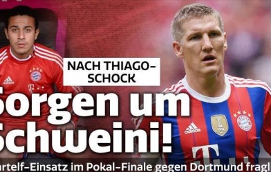 Bayern Munich gặp khó trước chung kết Cúp QG Đức