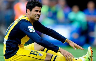 Costa lỡ chung kết C1 và có nguy cơ mất luôn World Cup