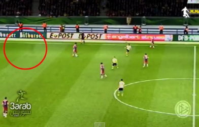 Bóng ma xuất hiện trên sân ở trận Bayern - Dortmund