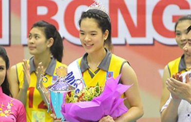 Lê Thanh Thuý đăng quang danh hiệu hoa khôi VTV Cup 2014