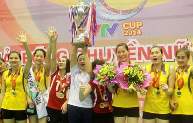 VTV Cup 2014: Mưa tiền thưởng dành cho tuyển bóng chuyền nữ Việt Nam