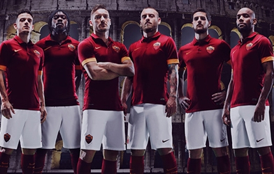 AS Roma ra mắt áo đấu mới đẹp từng milimet
