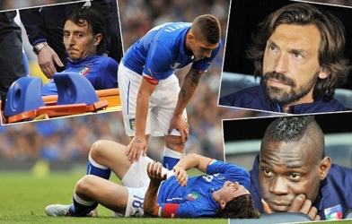 Video World Cup 2014: Pha bóng khiến Montolivo chia tay tuyển Ý vì chấn thương