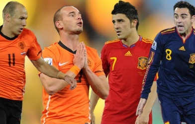 Sneijder nóng lòng phục thù Tây Ban Nha