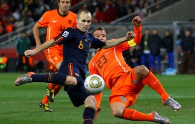 Video World Cup: Xem lại trận chung kết Tây Ban Nha 1-0 Hà Lan (2010)