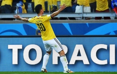 Đại thắng Hy Lạp, Colombia chiếm ngôi đầu bảng C World Cup 2014