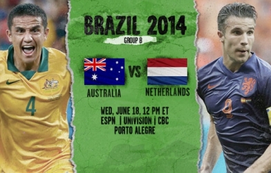 Đội hình dự kiến Australia vs Hà Lan, 23h ngày 18/6