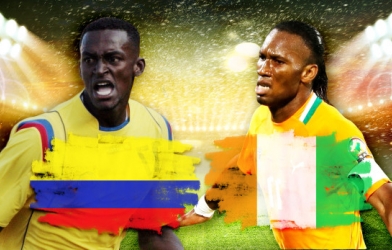 Dự đoán kết quả tỷ số trận Colombia vs Bờ Biển Ngà World Cup 2014