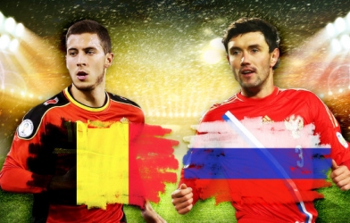 Dự đoán kết quả tỉ số Bỉ Đấu Với Nga 23h00 ngày 22/6