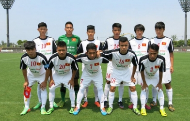 U19 Việt Nam cầm hòa Tuyển SV Đại học Kansai