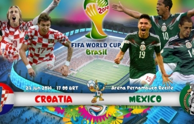 Link sopcast xem trực tiếp Croatia vs Mexico World Cup 2014