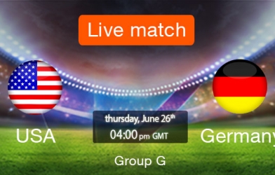 Link sopcast Mỹ vs Đức trực tiếp 23h00 ngày 26/6