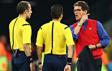 Đến lượt HLV Capello nói về trọng tài World Cup 2014