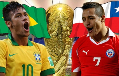 Cập nhật WORLD CUP 28/6: Brazil đang run sợ đấu với Chile
