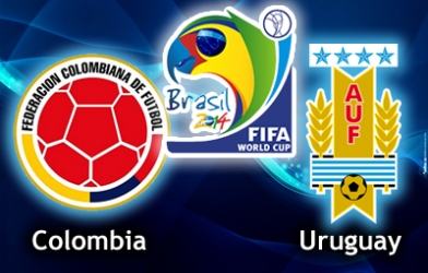 Link sopcast xem trực tiếp Colombia vs Uruguay World Cup 2014