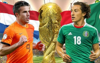 Link sopcast xem trực tiếp Hà Lan vs Mexico - 23h00 ngày 29/6