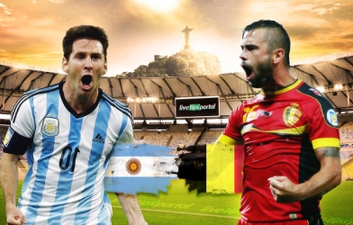 Argentina vs Bỉ: Xóa dớp tứ kết, 23h00 ngày 5/7