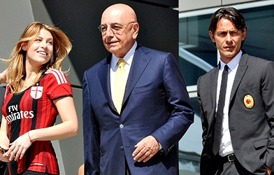 Inzaghi trong ngày đầu làm HLV AC Milan