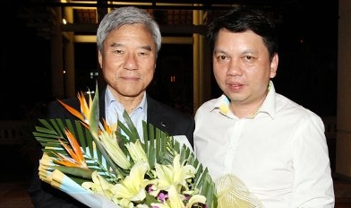 Chủ tịch LĐBĐ Nhật Bản ấn tượng khi trở lại Việt Nam