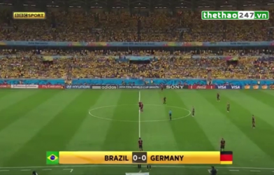 Video clip chế: Cầu thủ Brazil mất tích trong trận bán kết gặp Đức
