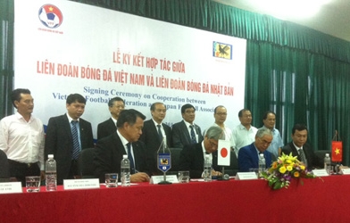LĐBĐ Việt Nam VFF hợp tác với LĐBĐ Nhật Bản JFA