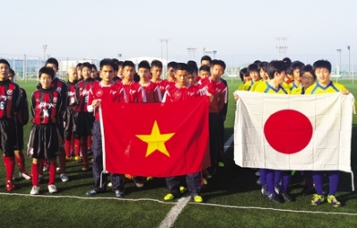 U15 Nhật Bản sẽ sang Việt Nam tập huấn dài hạn