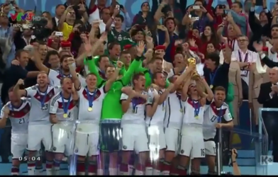VIDEO: Đội tuyển Đức đăng quang tại World Cup 2014