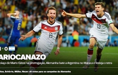 Truyền thông thế giới rộn ràng chúc mừng tuyển Đức