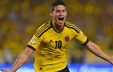 James Rodriguez giành giải Chiếc giày vàng