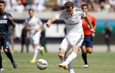 Bale lập siêu phẩm, Real vẫn thua Inter Milan