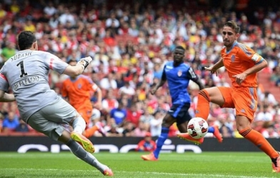 Video bàn thắng: Valencia 2-2 Monaco (Emirates Cup 2014)
