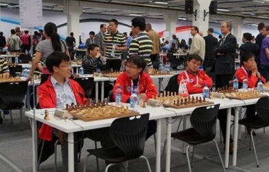 Cờ vua Việt Nam đứt mạch thắng tại giải Olympiad