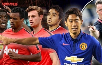 Van Gaal 'trảm' 7 cầu thủ, giữ lại Kagawa
