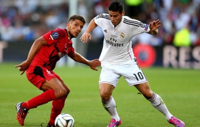 VIDEO: Màn ra mắt được chờ đợi của James Rodriguez ở Siêu cúp châu Âu 2014