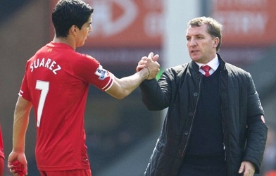 Suarez nhắn nhủ gì với Rodgers trước thềm trận Liverpool gặp Southampton?
