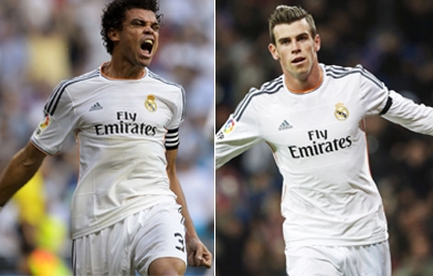 Bale và Pepe có thể lỡ trận Siêu cúp Tây Ban Nha