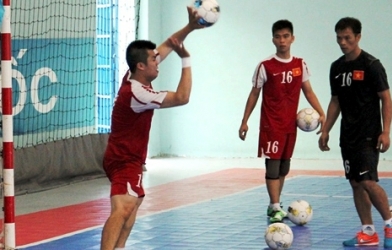Futsal Việt Nam chuẩn bị dự giải vô địch Futsal Đông Nam Á 2014