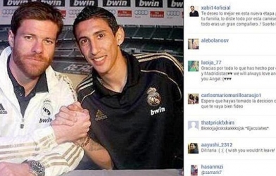 Được Xabi Alonso gửi lời chúc, Di Maria ở rất gần Man United