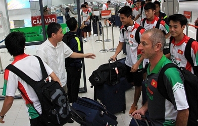 U19 Việt Nam đã có mặt tại Hà Nội