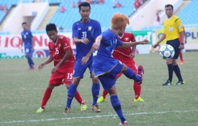 Video clip bàn thắng: U19 Thái Lan 1-0 U19 Myanmar (Tranh hạng 3 U19 Đông nam Á 2014)