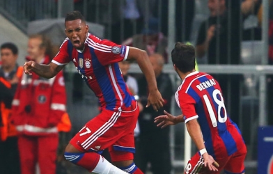 Video clip bàn thắng Bayern Munich 1-0 Man City (Bảng E Cúp C1 2014/2015)
