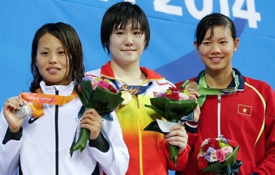 BXH ASIAD 17 ngày 23/09: Trung Quốc tiếp tục độc chiếm ngôi đầu, VN tụt xuống thứ 10