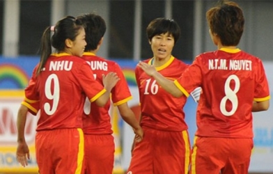 Video clip bàn thắng: Nữ Việt Nam 5-0 Nữ Hồng Kông (Bảng C - Asiad 17)