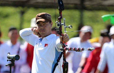 ASIAD 17: Bắn cung dừng bước đáng tiếc tại vòng 1/8