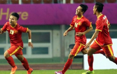 Video clip bàn thắng: U23 Việt Nam - U23 UAE ( Asiad 17 - Bóng đá nam)