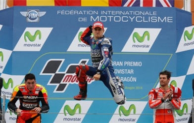 Bảng xếp hạng đua xe MotoGP - chặng 14: Lorenzo áp sát top 3