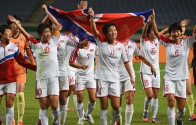 Thắng Nhật Bản, ĐT nữ Triều Tiên giành HCV môn bóng đá nữ Asiad 17